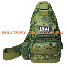 Anbison S.W.A.T. One Strap Tactical Bag Russian Digital