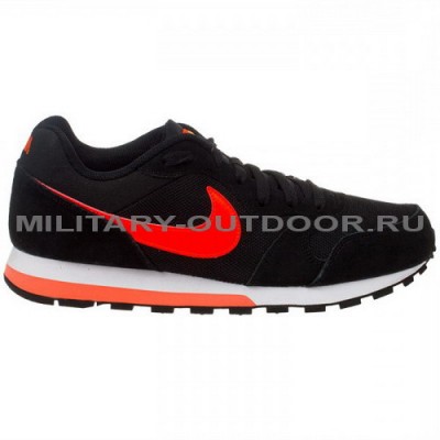 Кроссовки Nike MD Runner 2 Black-Total Crimson