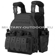 Yakeda Quick Release Plate Carrier Black