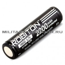 Аккумулятор Robiton Li-Ion 18650/2200mAh с защитой