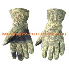 Anbison Warm Tactical SoftShell Gloves Russian Digital