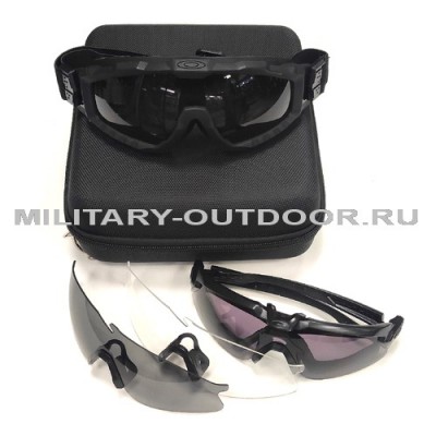 Anbison Tactical Eyeglasses Kit Black