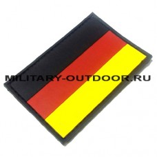 Патч Флаг Германии 90x60мм Black PVC