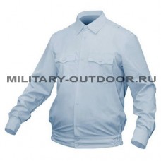 Рубашка форменная длинный рукав бледно-голубая Полиция 01190026